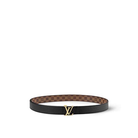 louis vuitton seattle damier reversible belt|louis vuitton 25mm belt.